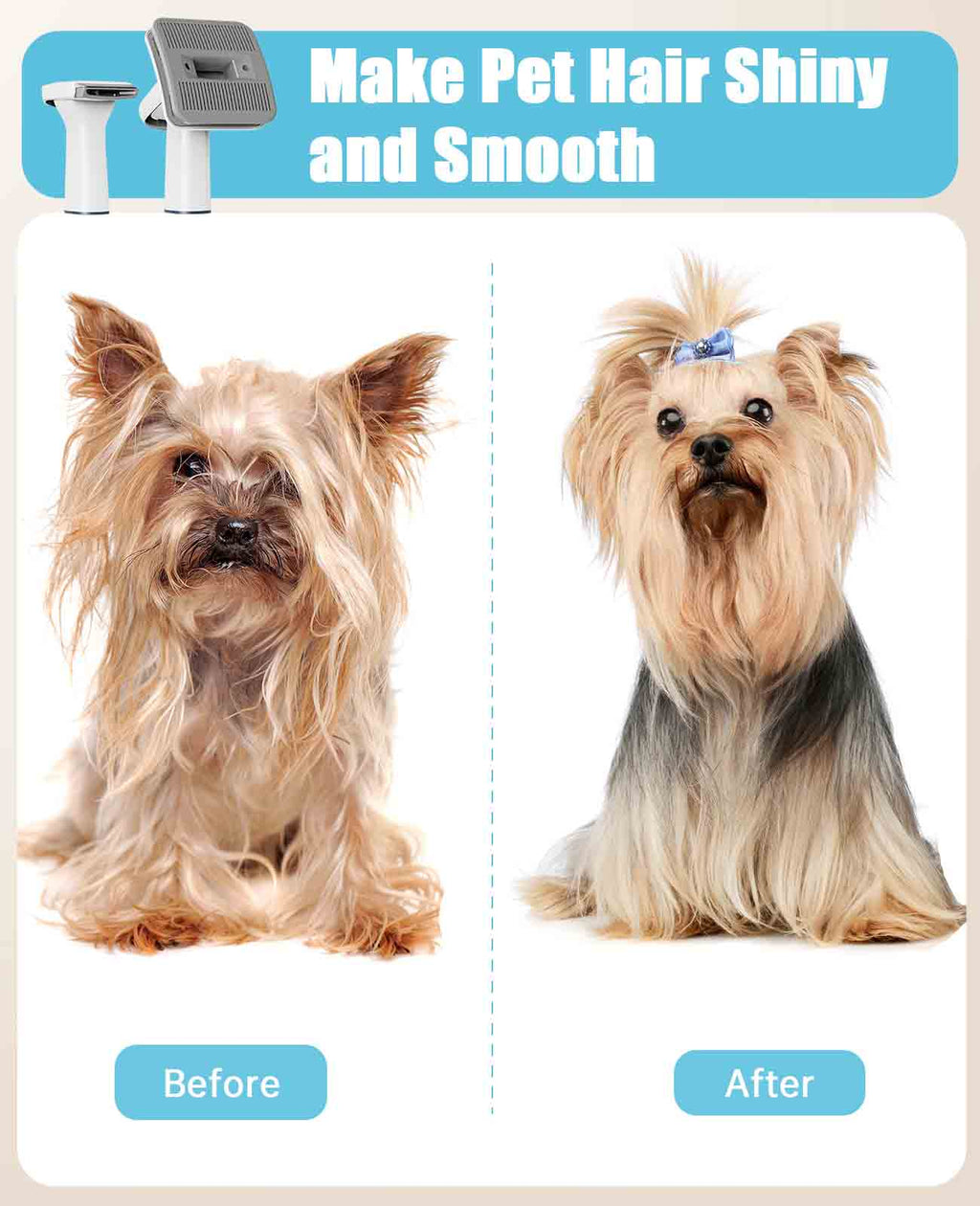Oneisall LM2 /LM5 Pet Grooming Vacuum 4Pcs Accessories Replacement