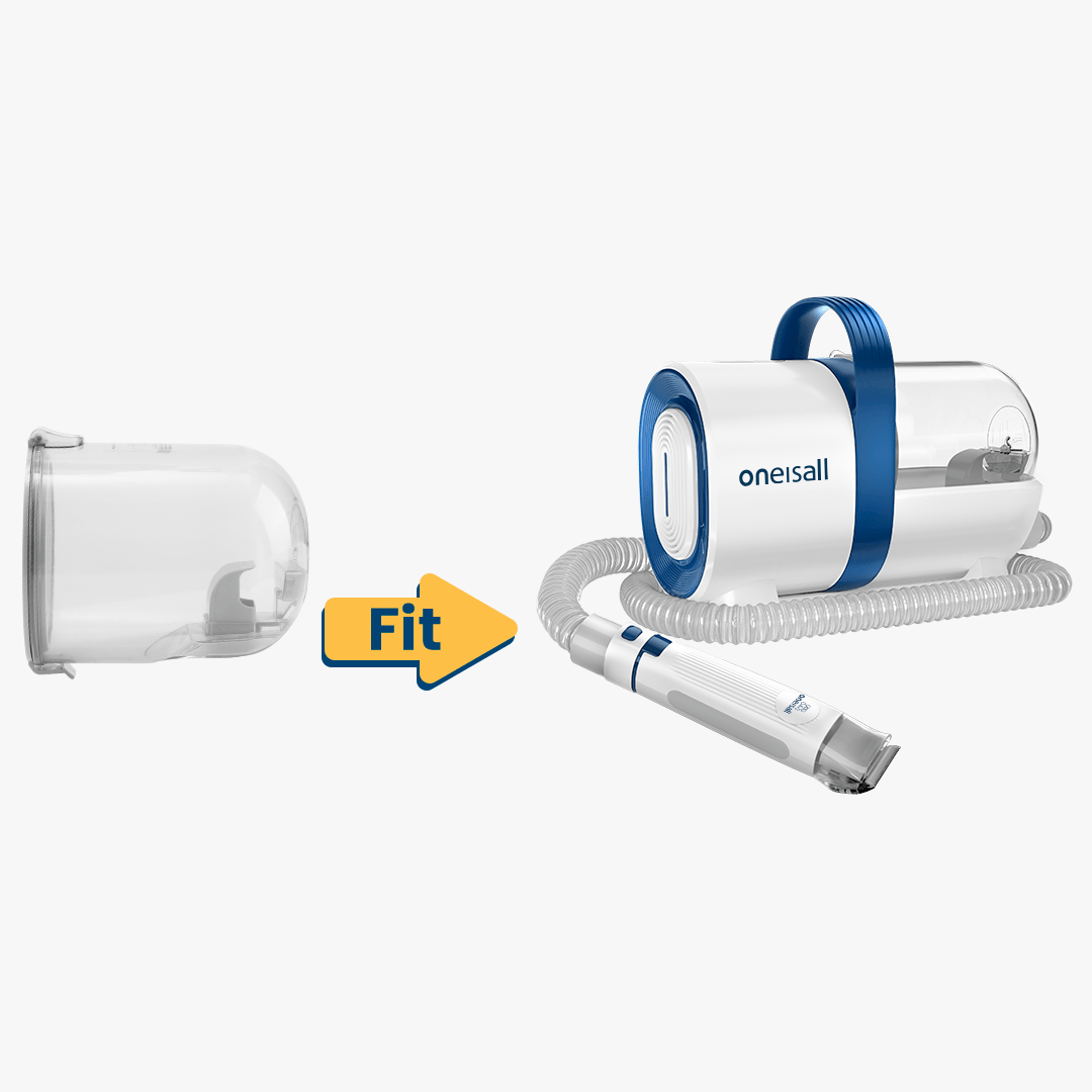Oneisall LM2 /LM5 Pet Grooming Vacuum Accessories Dust Cup Replacement