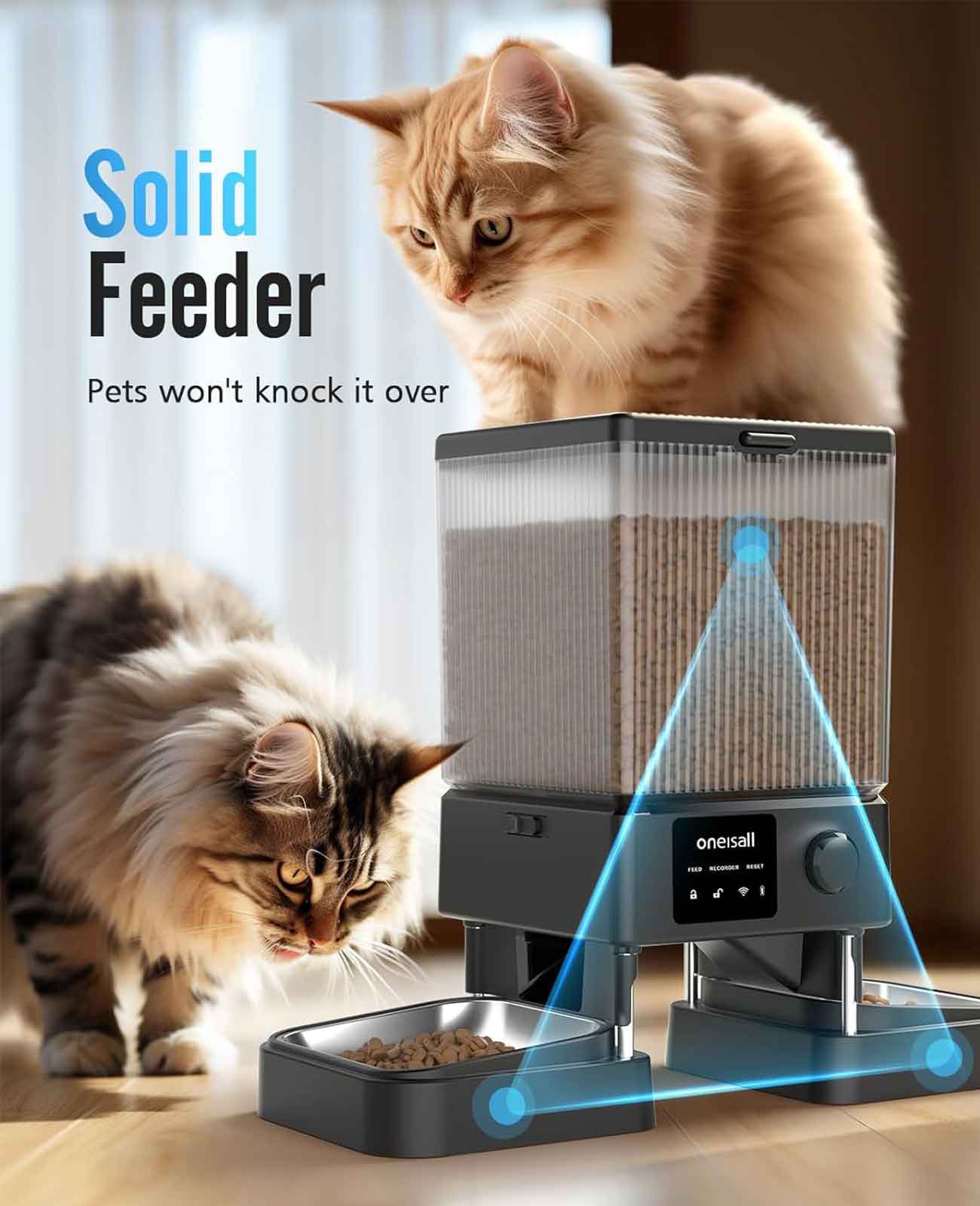 3.5L FreshFill Filterless Cat Water Dispenser with Fresh Water System