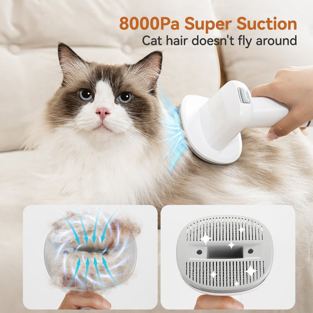 Oneisall LM5C 6-in-1 Cat Grooming Vacuum Kit