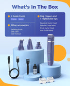 N12 4 in 1 Dog Grooming Kit