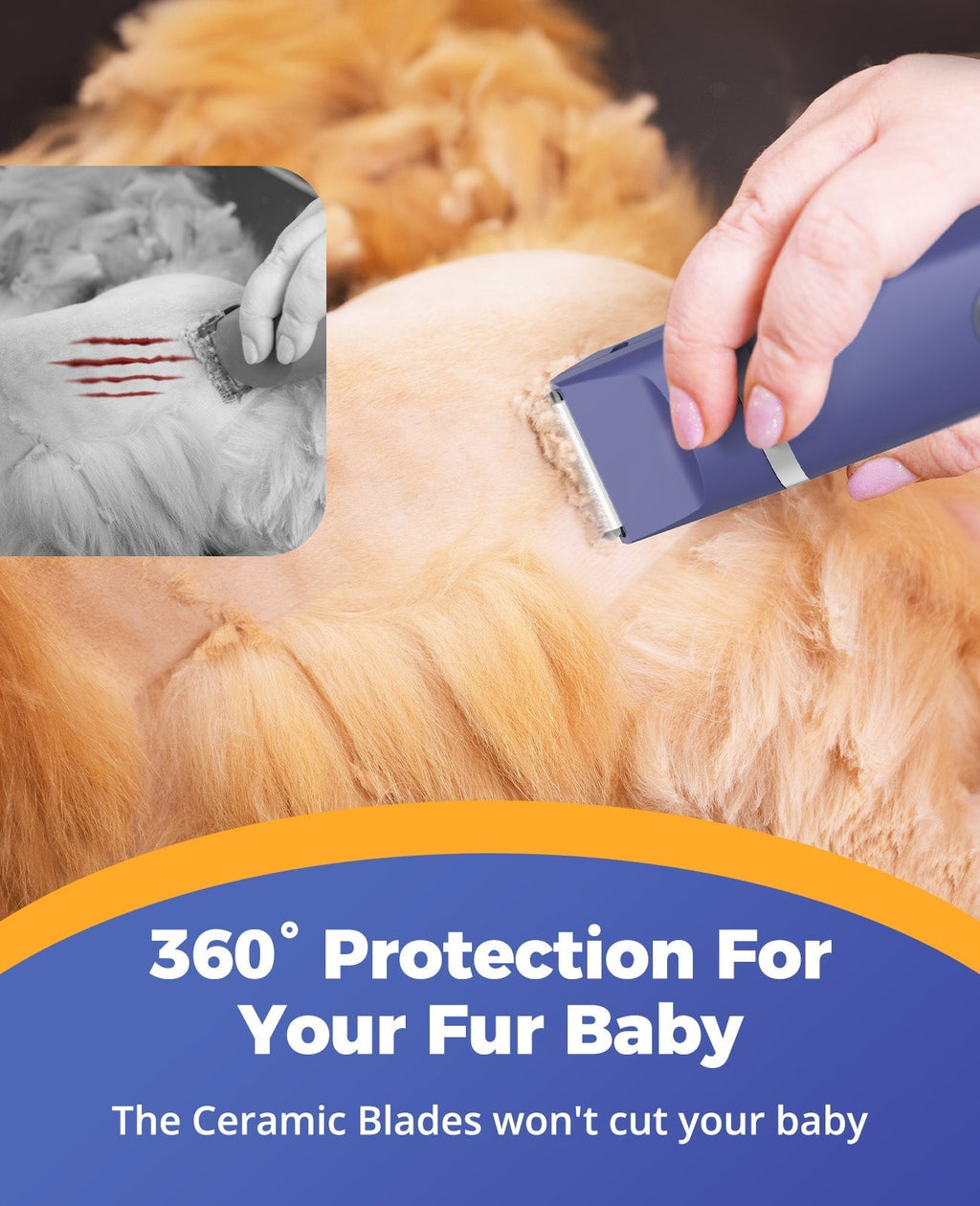 N12 4 in 1 Dog Grooming Kit