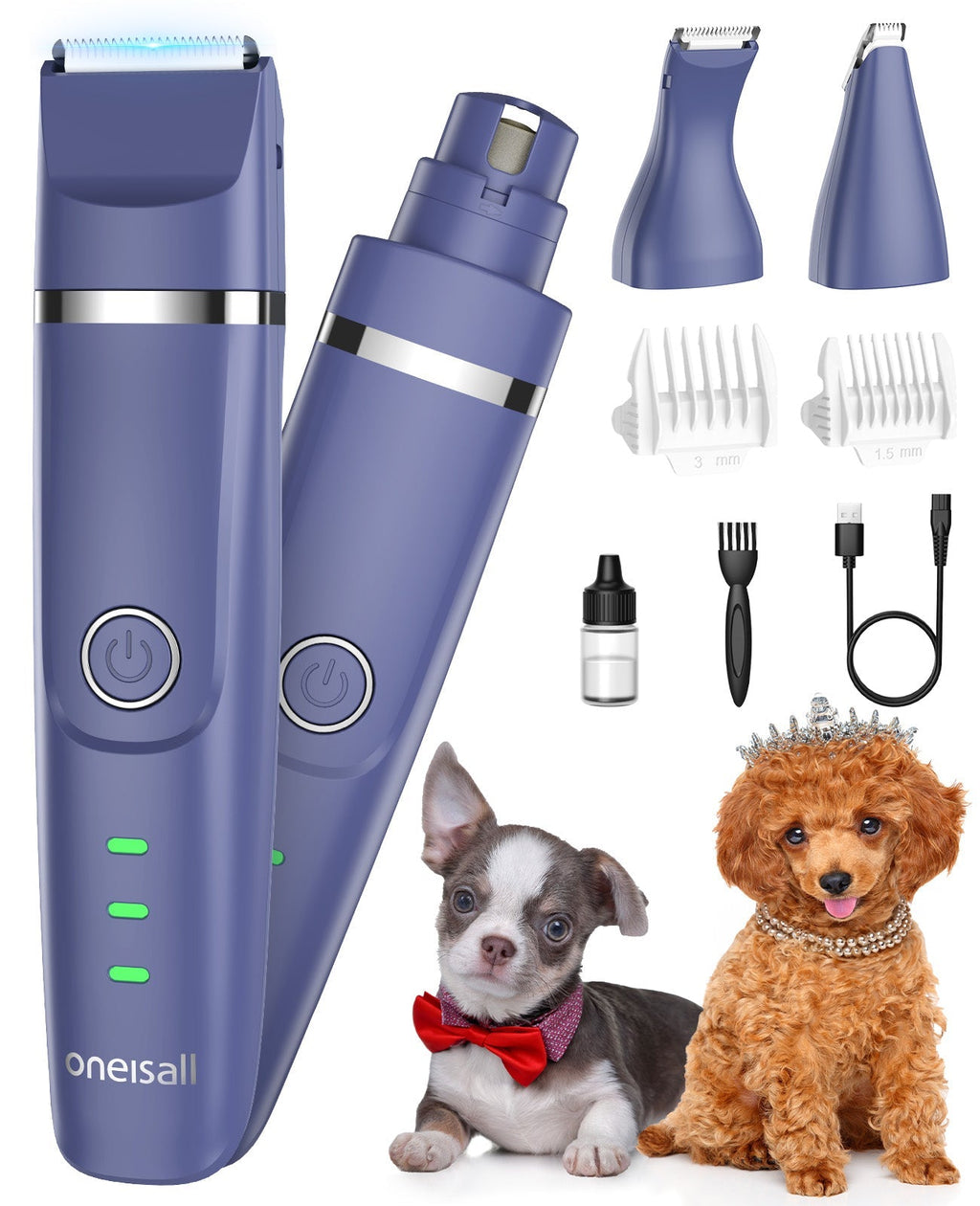 N12 4 in 1 Dog Grooming Kit