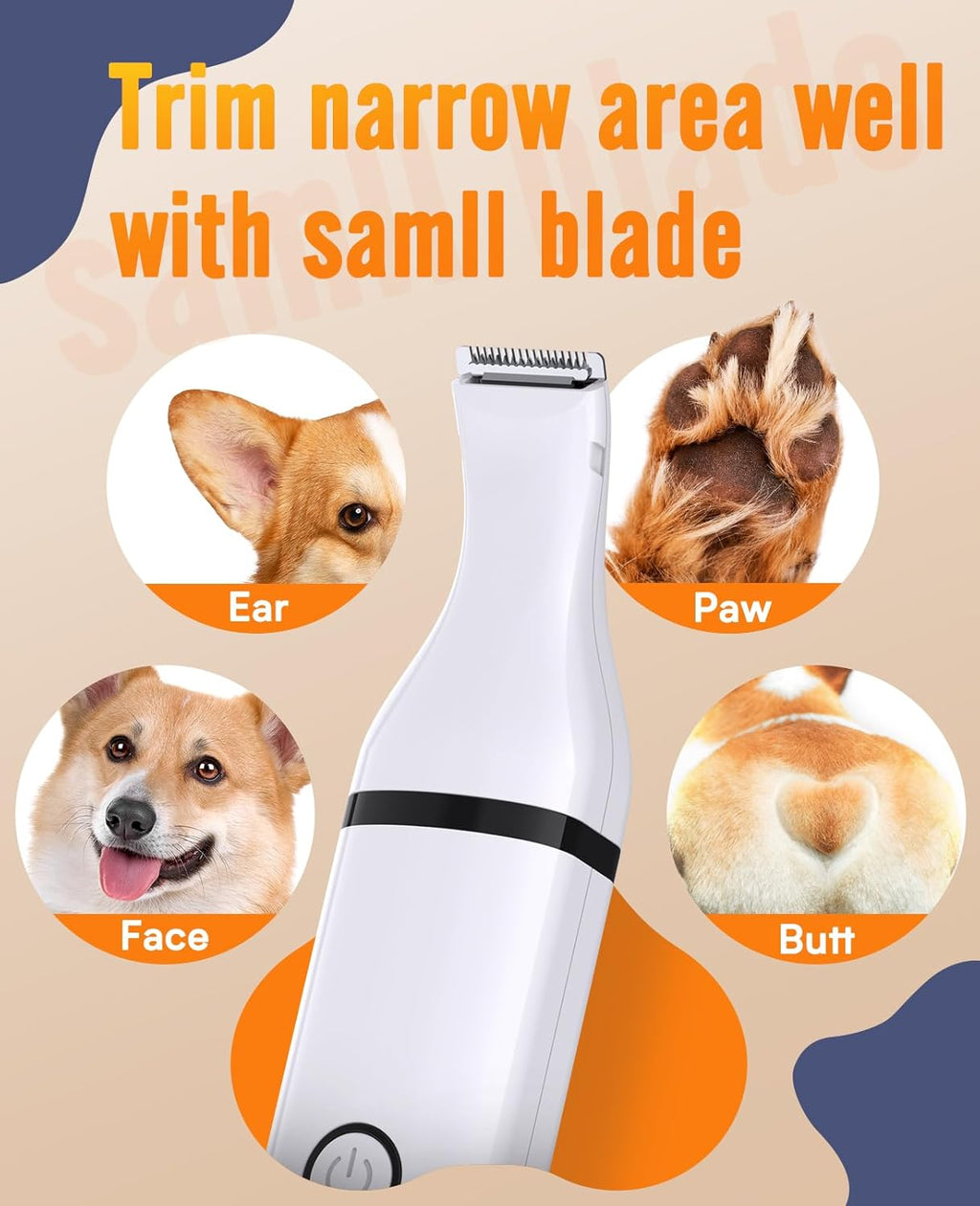 N5 2-in-1 Pet Paw Trimmer