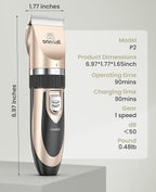 P2 Dog Clipper - Dog Grooming Kit