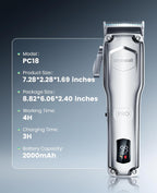 PC18 Dog Clippers for Grooming Thick Hair