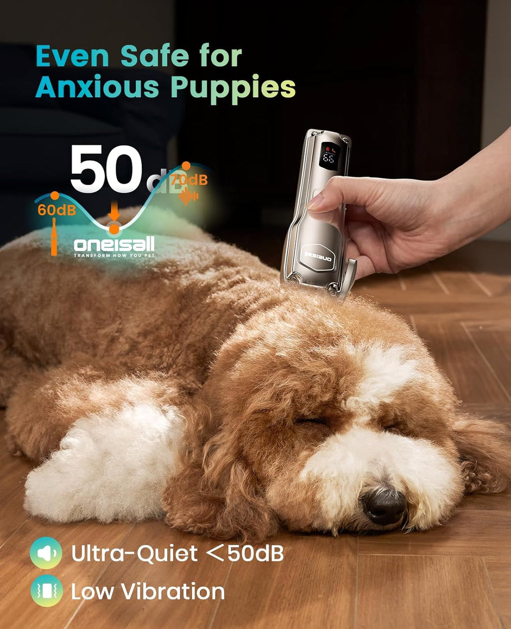 PC18 Dog Clippers for Grooming Thick Hair