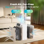 Oneisall BM3 13000Pa Super Strong Suction Dog Grooming Vacuum Kit