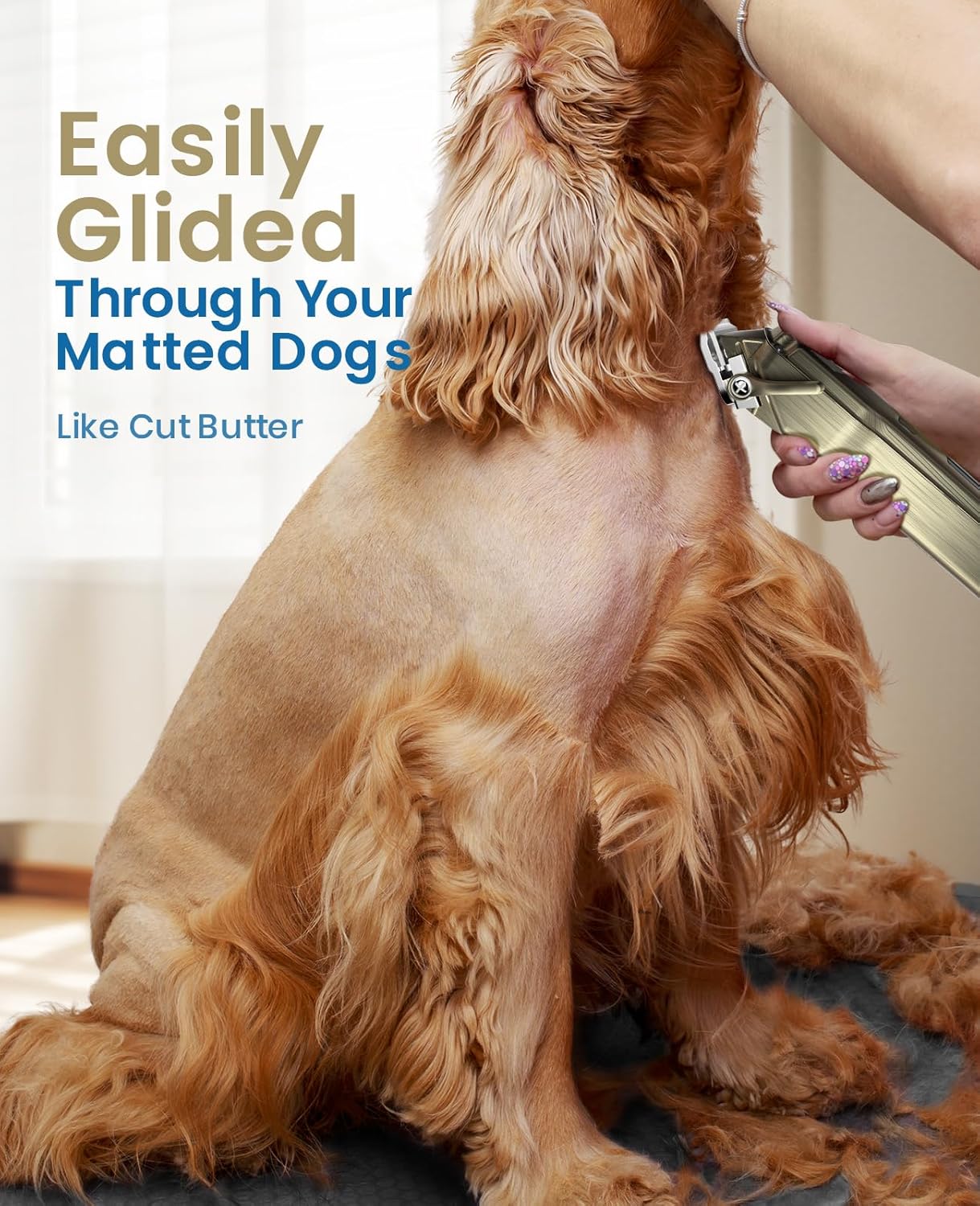 RFC-676 Dog Clipper for Thick Coats