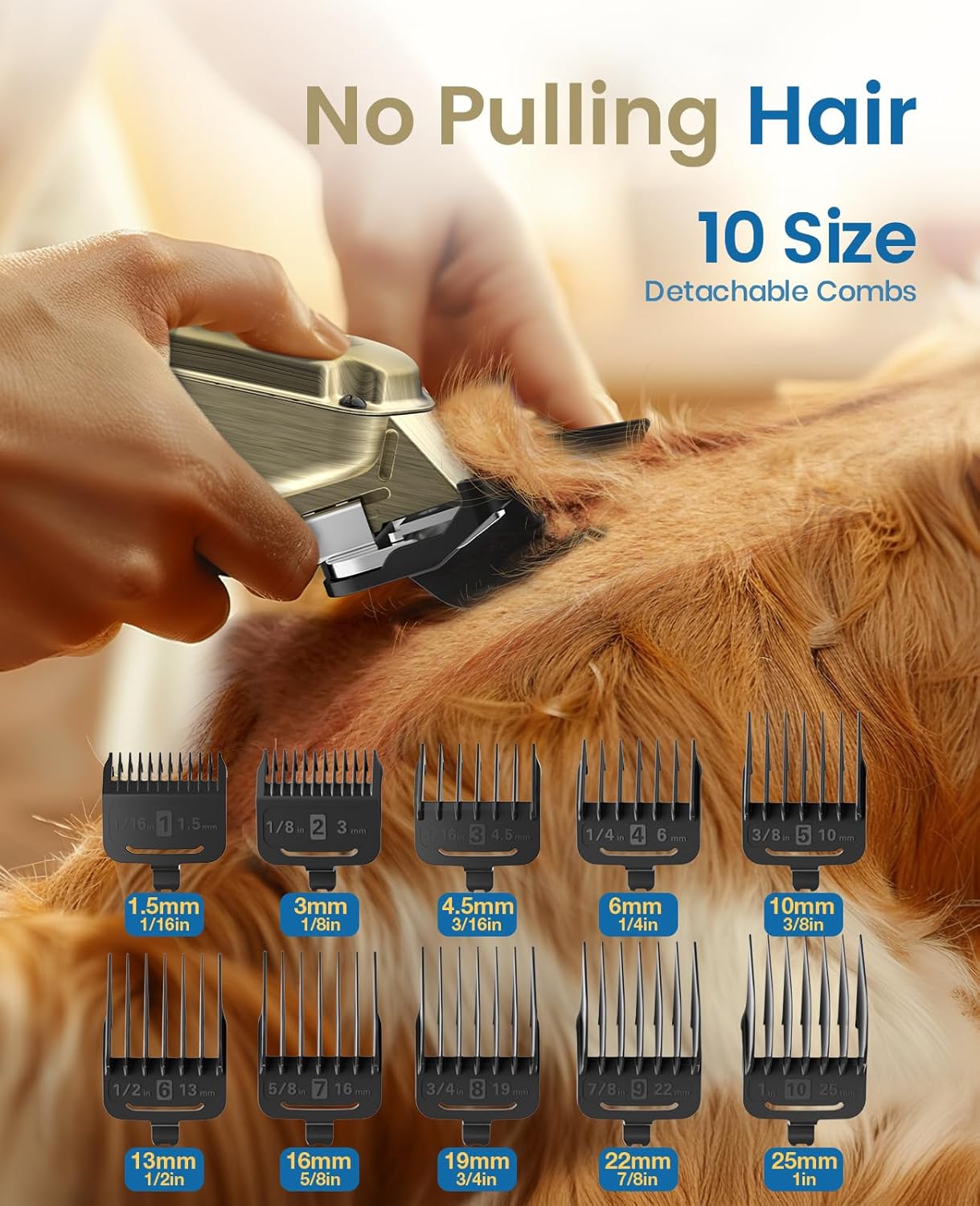 RFC-676 Dog Clipper for Thick Coats