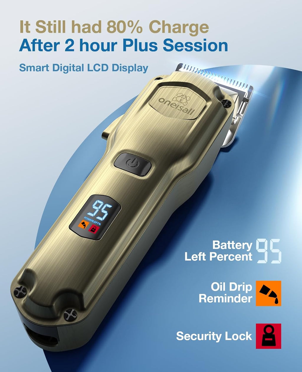 RFC-676 Dog Clipper for Thick Coats