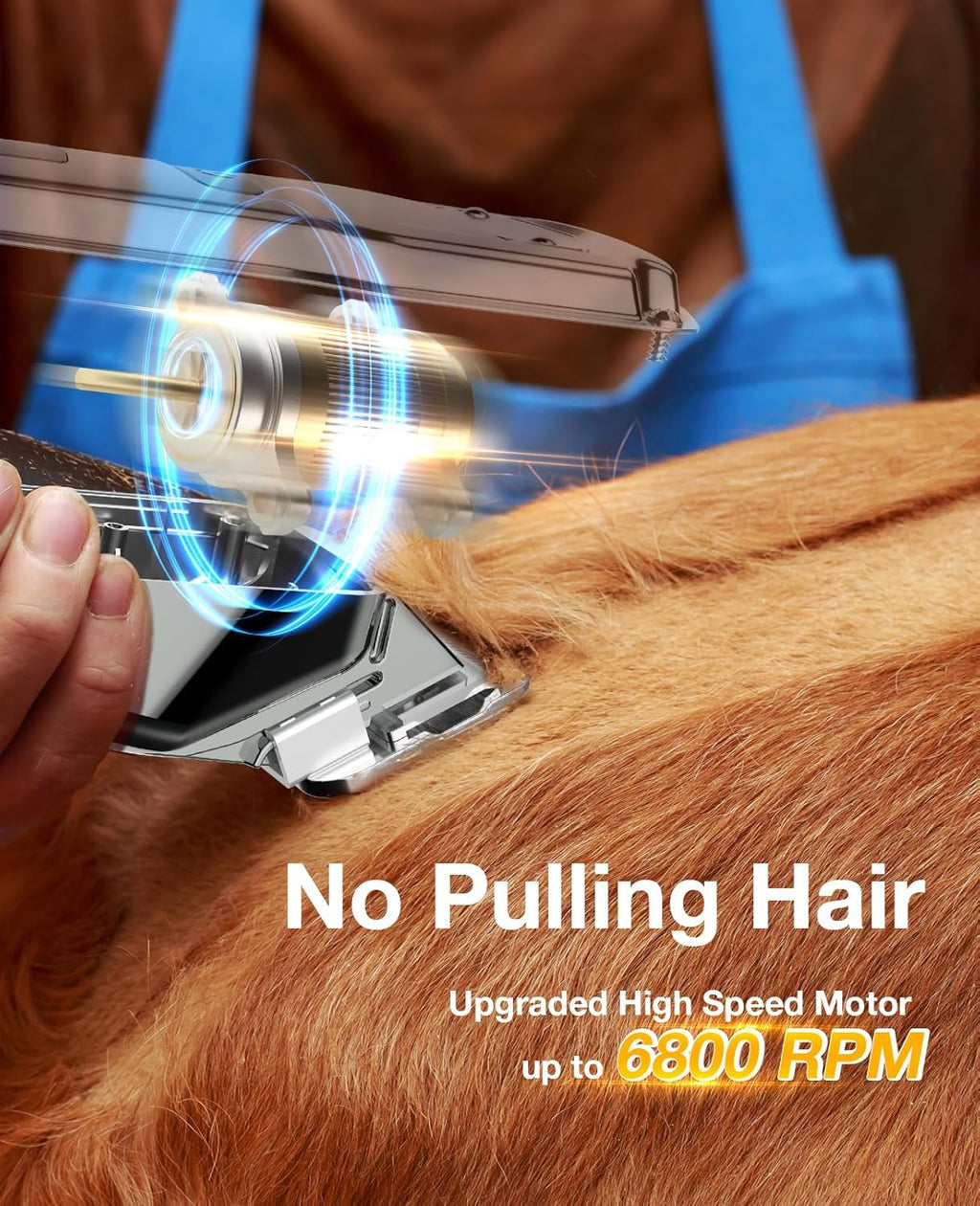 RFC-676 Dog Clipper for Thick Coats