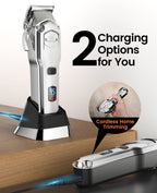RFC-676 Pro Dog Clippers with Detachable Metal Combs