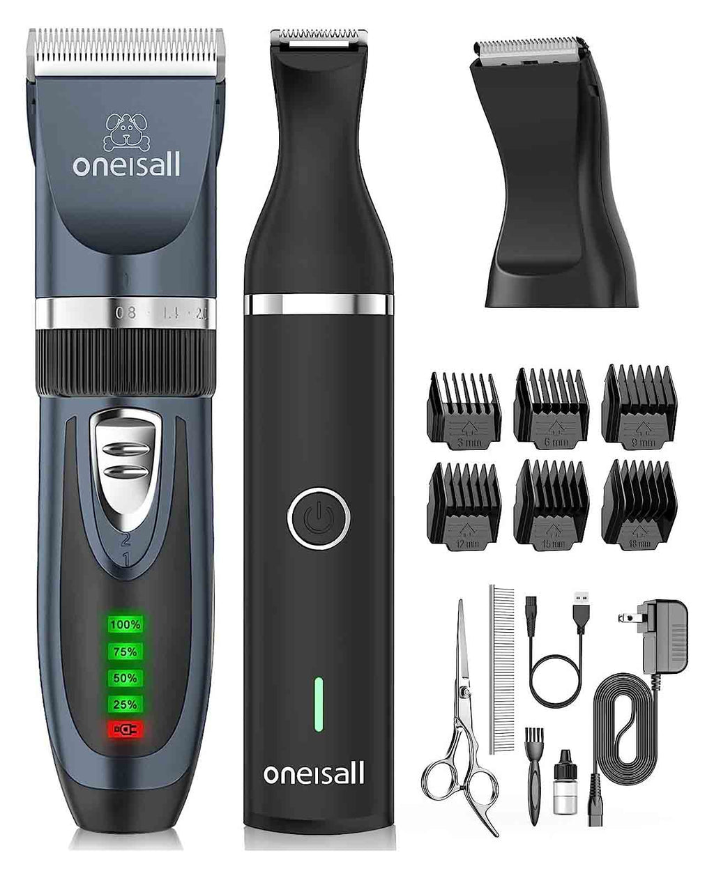 X2-N5 3 in 1 Dog Clippers - Dog Paw Trimmer