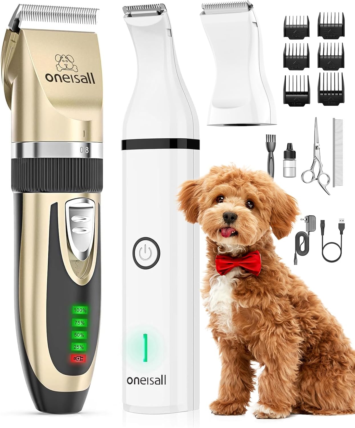 X2-N5 3 in 1 Dog Clippers - Dog Paw Trimmer