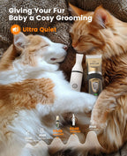 X2-N5 3 in 1 Dog Clippers - Dog Paw Trimmer