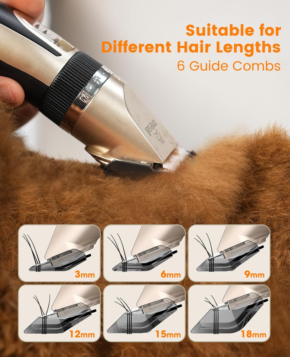 X2-N5 3 in 1 Dog Clippers - Dog Paw Trimmer